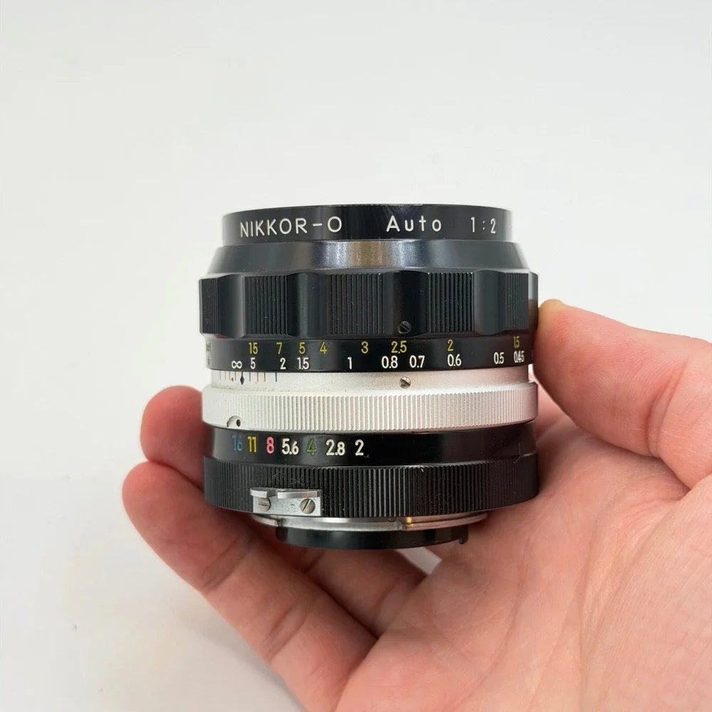 MINT Nippon Kogaku Nikkor-O Auto 35mm f2 Wide Angle Lens NON AI Nikon F Mount